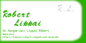 robert lippai business card