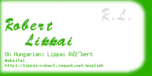 robert lippai business card